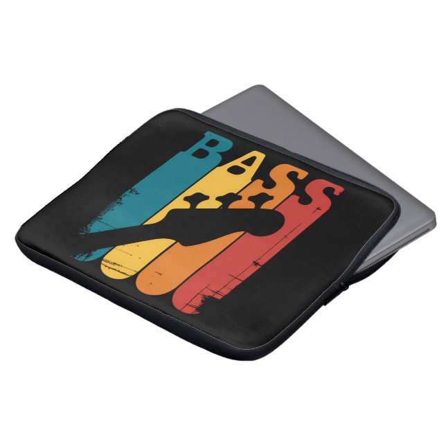 Basgitaar Laptop Sleeve (Voorkant top)