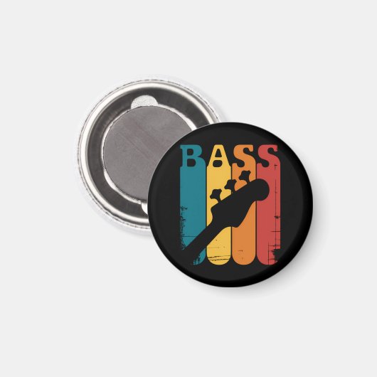 Basgitaar Magneet (Voorkant / Achterkant)