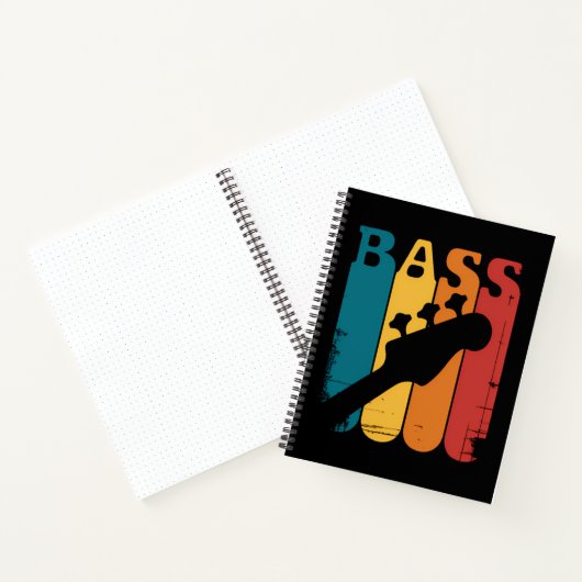 Basgitaar Notitieboek (Binnen)