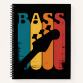 Basgitaar Notitieboek (Voorkant)