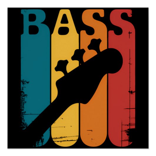 Basgitaar Perfect Poster (Voorkant)