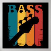 Basgitaar Poster (Voorkant)