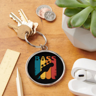 Basgitaar Sleutelhanger