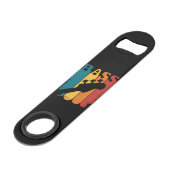 Basgitaar Speed Flessenopener (Voorkant Gekanteld)