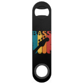Basgitaar Speed Flessenopener (Achterkant)