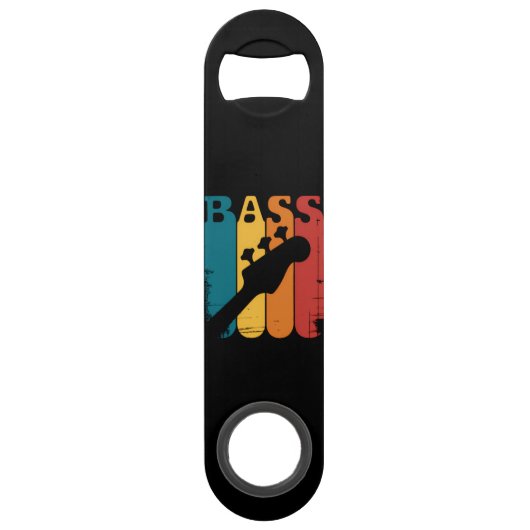 Basgitaar Speed Flessenopener (Voorkant)
