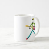 Basgitaar Stickman Koffiemok (Voorkant rechts)