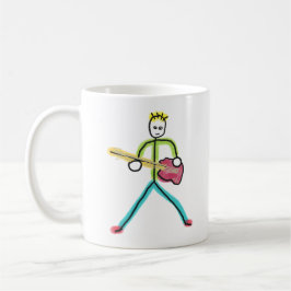 Basgitaar Stickman Koffiemok