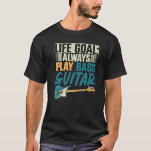 Basgitarist Basgitaarspeler Muziekinstrument B T-shirt
