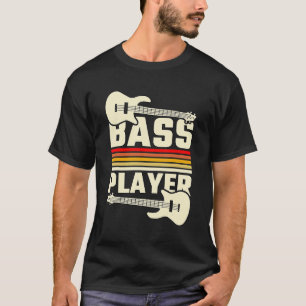 Basgitarist Muziek Rockster Gitarist Outfit T-shirt