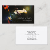 basgitarist visitekaartje (Voorkant / Achterkant)