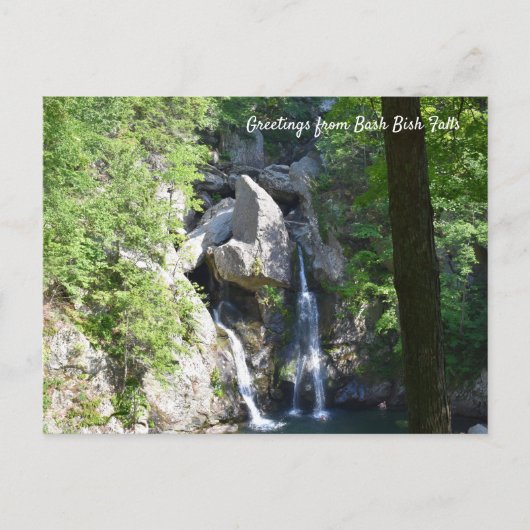 Bash Bish Herfsten Souvenir Briefkaart (Voorkant)