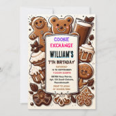 bash schattig eten Kinder Cookie Exchange 7th Verj Kaart (Voorkant)