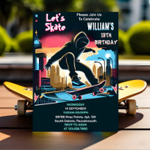 Bash Scooter Jump Zone Skateboarden 13e Verjaardag