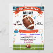 bash Sport kinder jongens ticket Football 1e Verja Kaart (Voorkant)