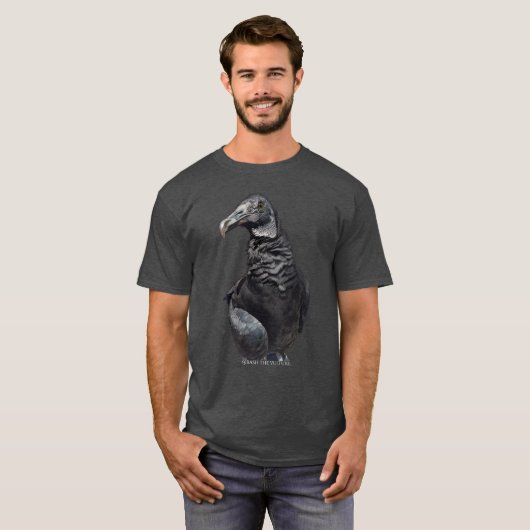 Bash the Black Vulture T-Shirt (Voorkant volledig)