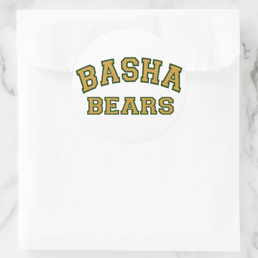 Basha Beren Ronde Sticker (Tas)