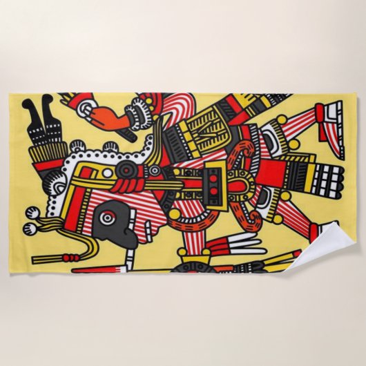 Bashanddoeken Aztec Strandlaken (Voorkant)