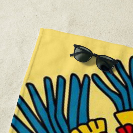 Bashanddoeken Aztec Strandlaken (In situ)