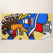 Bashanddoeken Aztec Strandlaken (Voorkant)