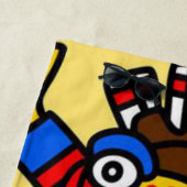 Bashanddoeken Aztec Strandlaken (In situ)