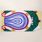 Bashanddoeken Aztec Strandlaken (Voorkant)