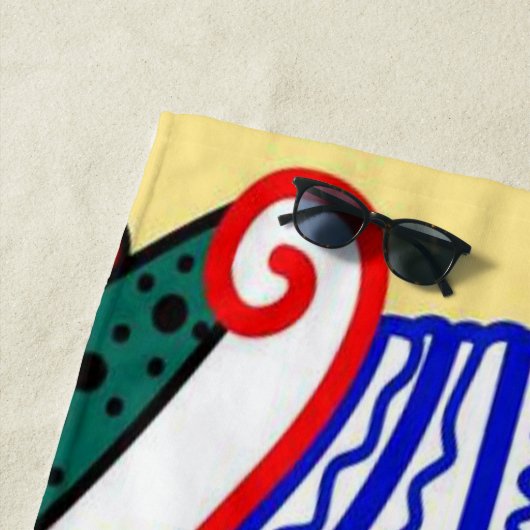 Bashanddoeken Aztec Strandlaken (In situ)