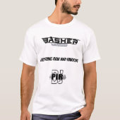Basher en Dj Pir Shirt (Voorkant)