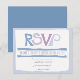 BASHERT Joods Uitnodigingskaart Antwoordkaart Kaart