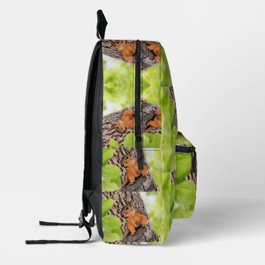 Bashful Bedrukte Rugzak (Links)