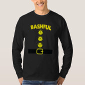 Bashful Dwarf Halloween Matching Funny Family Colo T-shirt (Voorkant)