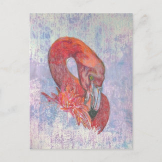 Bashful Flamingo Briefkaart