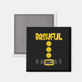 Bashful Halloween Dwarf Costume Color Matching Magneet (Voorkant / Achterkant)