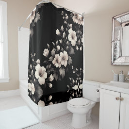 Bashful Hibiscus Douchegordijn