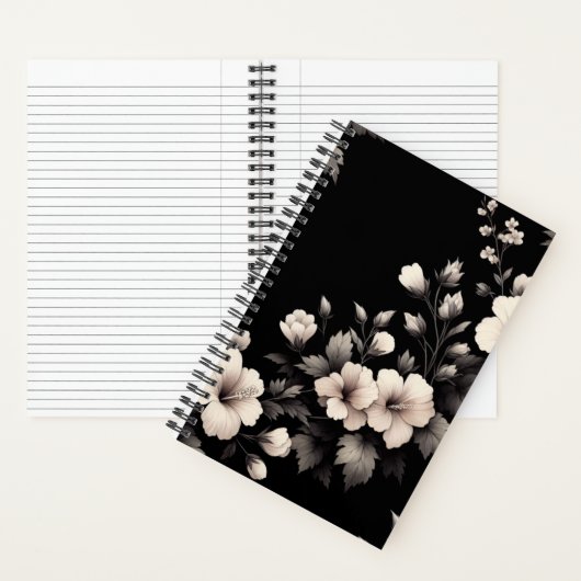 Bashful Hibiscus Notitieboek (Binnen)