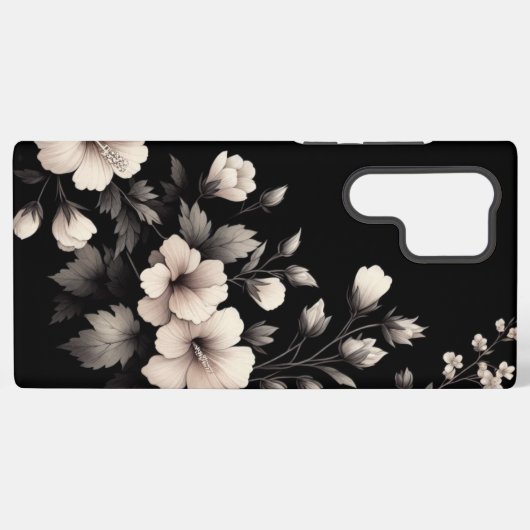 Bashful Hibiscus Samsung Galaxy Hoesje (Achterkant horizontaal)