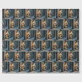 Bashful Munchkin Standing By a Door Cadeaupapier (Vlak)