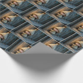 Bashful Munchkin Standing By a Door Cadeaupapier (Hoek)