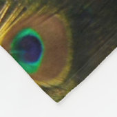 Bashful Peacock Fleece Deken (Hoek)