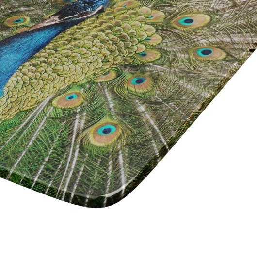 Bashful Peacock Snijplank (Hoek)