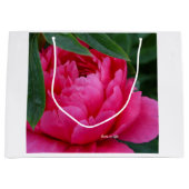 Bashful Pink Peony Groot Cadeauzakje (Voorkant)