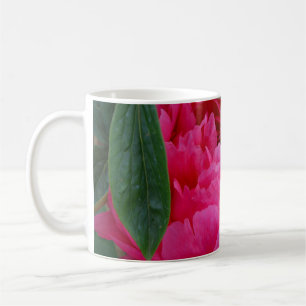 Bashful Pink Peony Koffiemok