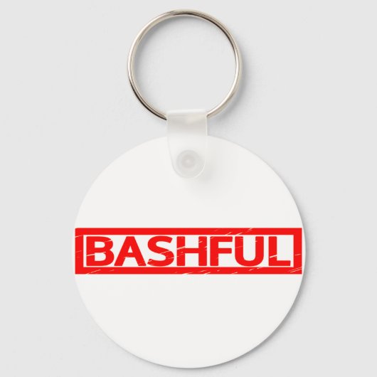 Bashful Stamp Sleutelhanger (Achterkant)