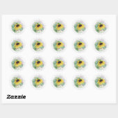 Bashful Sunflower Labels (Vel)