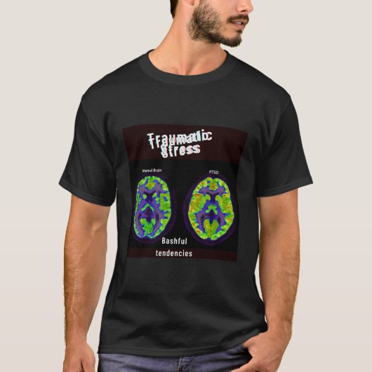 Bashful Tendences Traumatische Stress T-shirt (Voorkant)