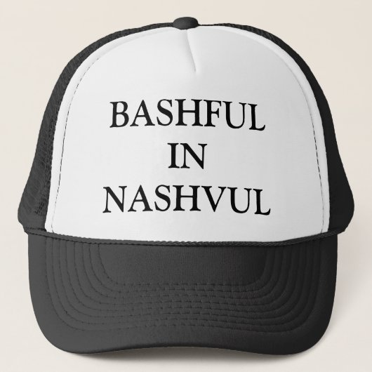 BASHFULIN NASHVUL TRUCKER PET (Voorkant)
