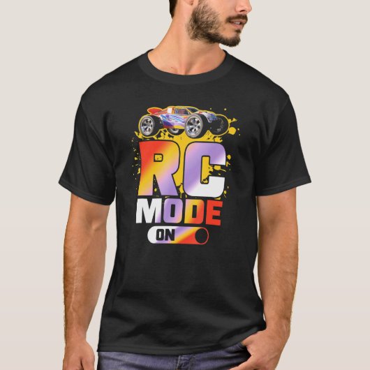 Bashing Truggy Rc-modus op RC-wagen T-shirt (Voorkant)