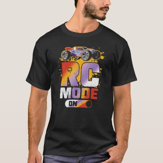 Bashing Truggy Rc-modus op RC-wagen T-shirt (Voorkant)