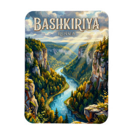 Bashkiriya Nationaal Park Rusland Magneet