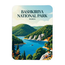 Bashkiriya Nationaal Park Rusland Magneet